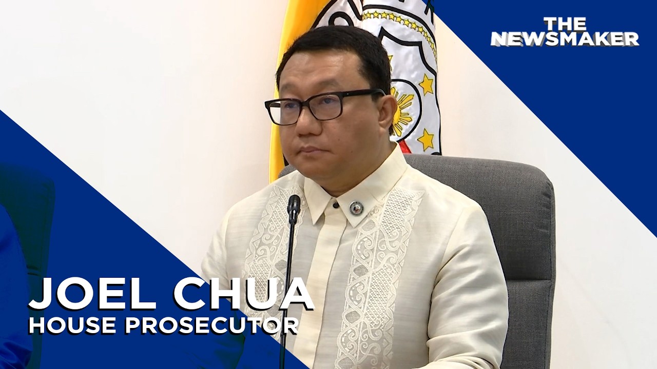 House prosecutor Joel Chua | The Newsmaker cover art