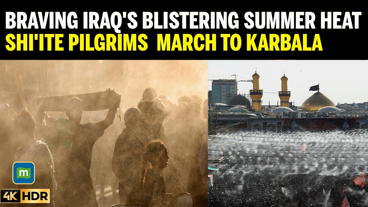 Faith Over Heat: Millions of Shi'ite Pilgrims March Towards Karbala cover art