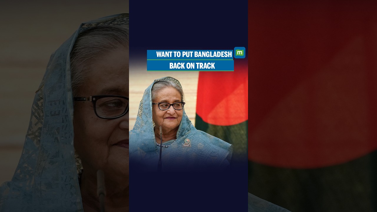 My return not about power, it's about putting Bangladesh back on track:Hasina cover art