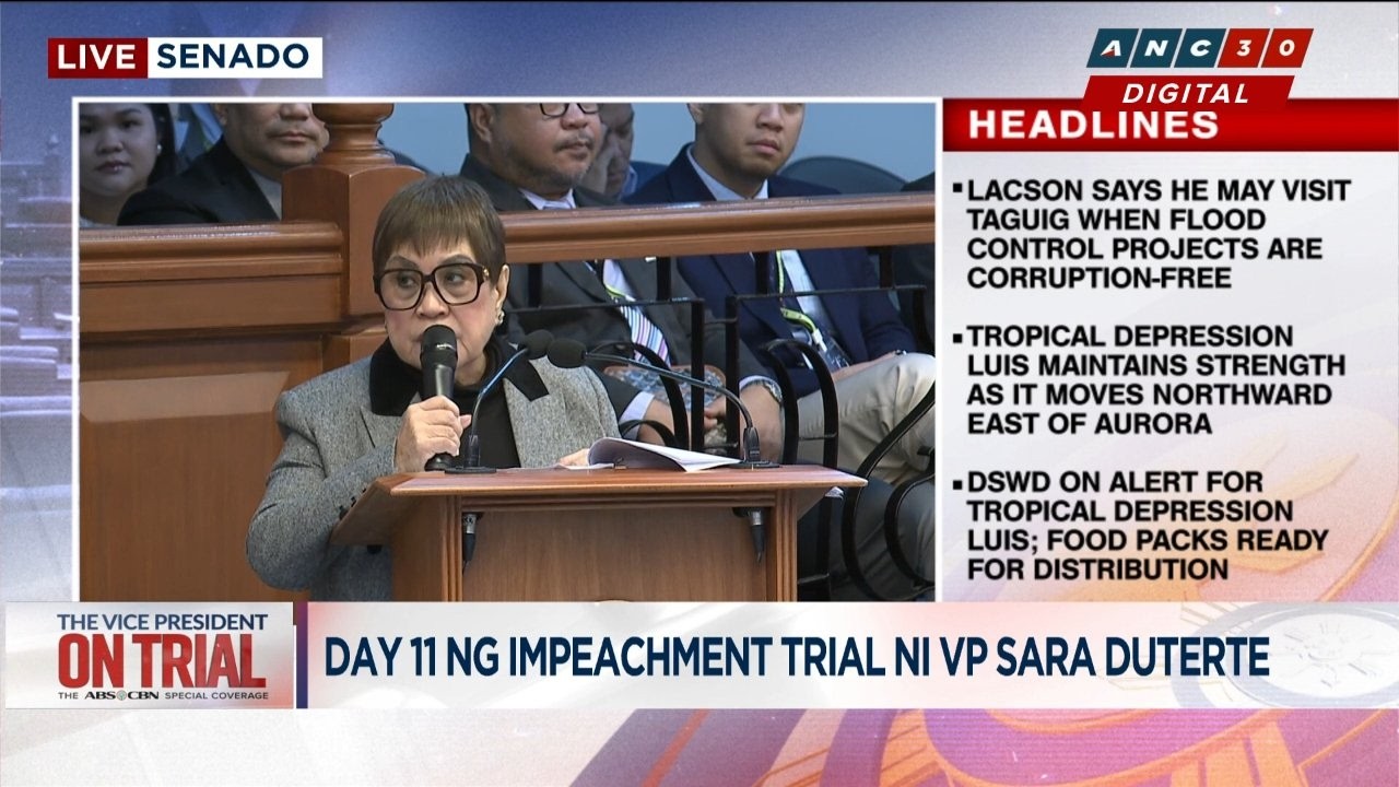 Kapunan: Stipulations saved senator-judges 10 boxes worth of documents | ANC cover art