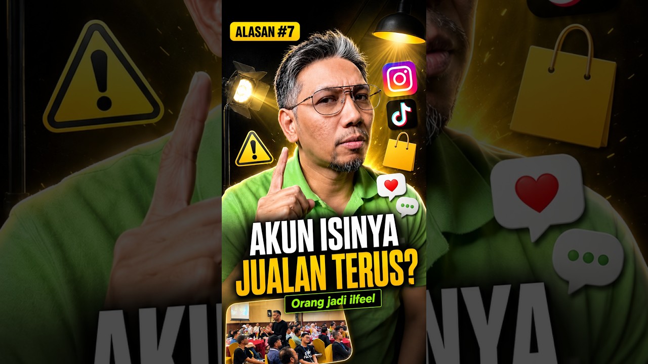 Jangan Cuma Menyuruh Beli! Ini Kesalahan Konten Jualan 🛑 #Alasan7 cover art