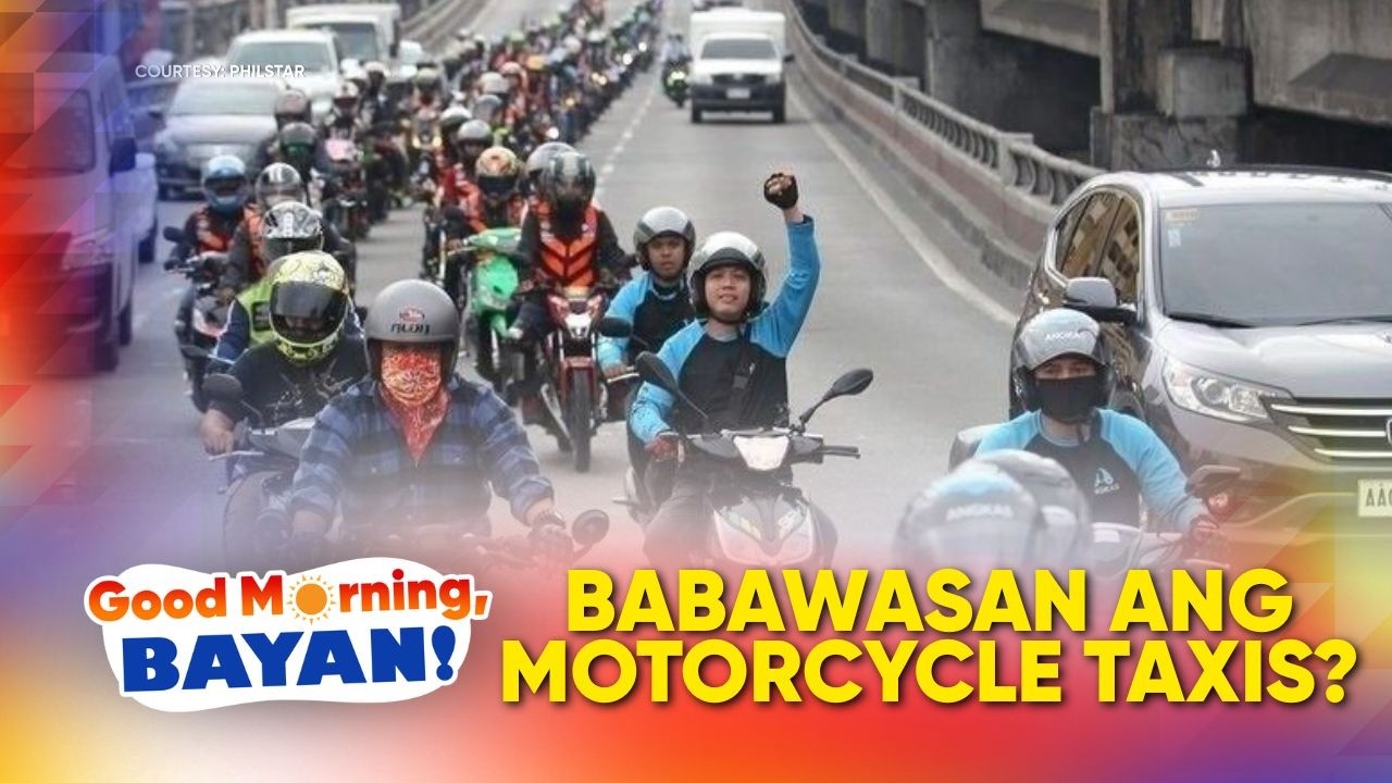 Motorcyle taxis, planong limitahan ng LTFRB | Good Morning Bayan cover art