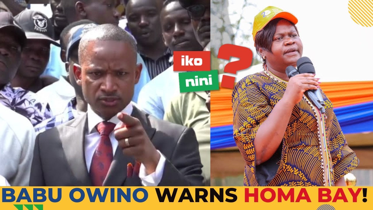 Babu Owino's Direct Warning To Homa Bay Goons: Kalenjin OCS Controversy & Murkomen- Gachagua Beef cover art