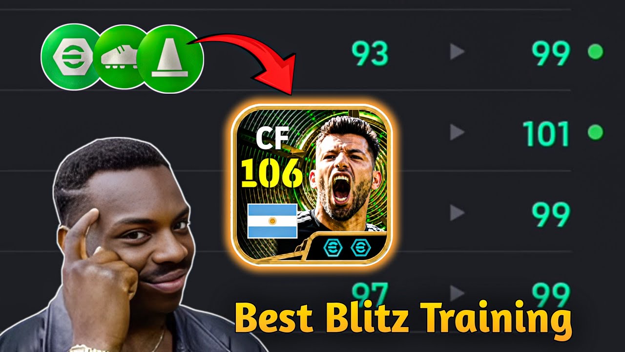 Free Blitz Curler Sergio Agรผero Best Build! ๐ฑ Blitz Curler & CF Training Guide | eFootball 2026 cover art
