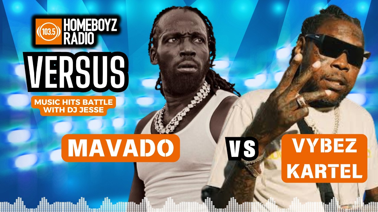 VERSUS : VYBZ KARTEL VS MAVADO MIX BY DJ JESSE