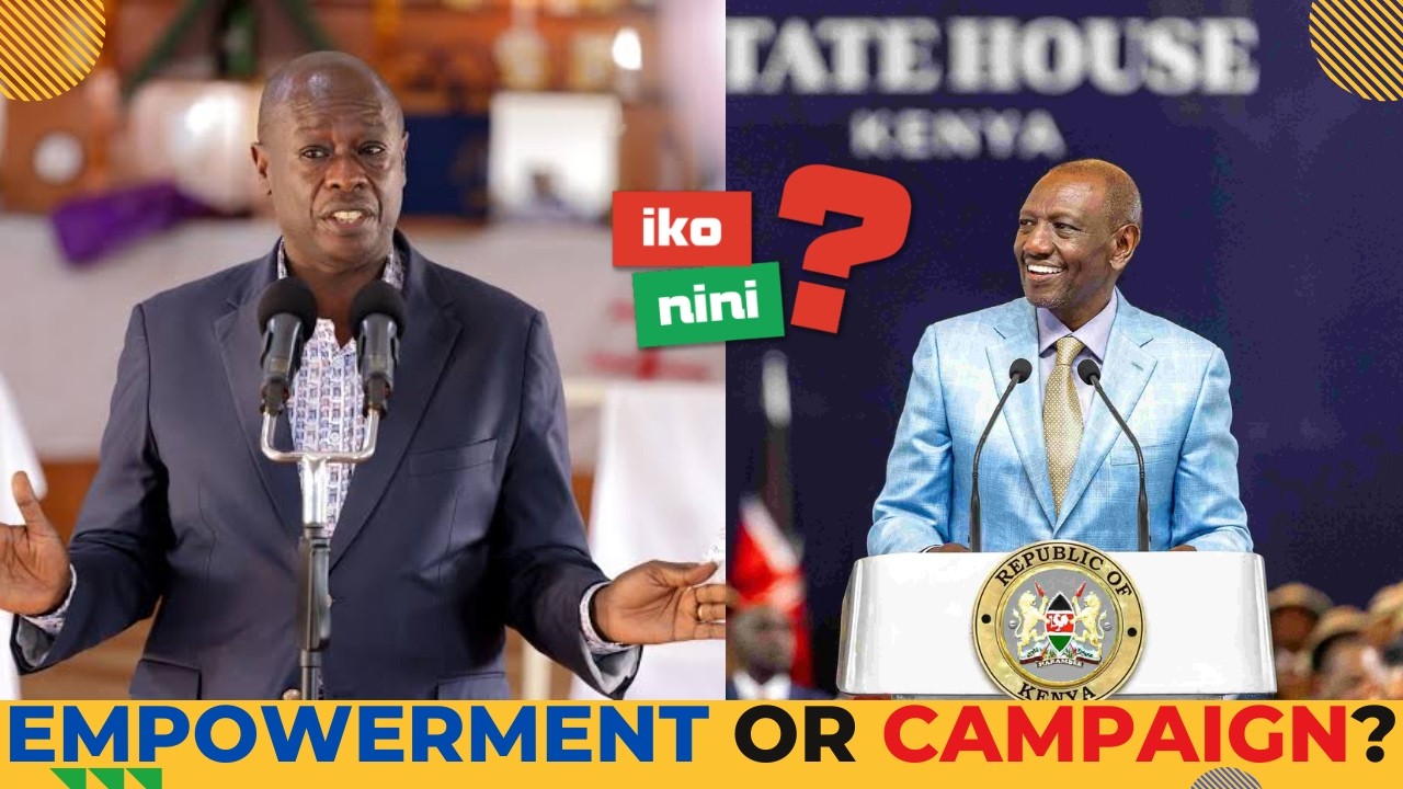 Empowerment or Voter Bribery? Ruto Renames 27,000 'Watchmen' as Gachagua declares "NO ZONING!" cover art