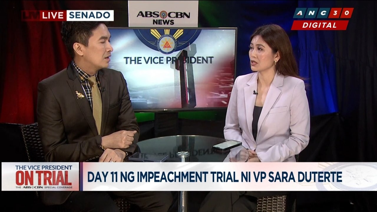 Tongol: Both prosecution, defense have expert witnesses on confidential funds use | ANC cover art