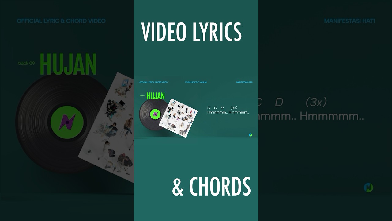 Hujan (Official Lyric & Chord Video) #shorts cover art