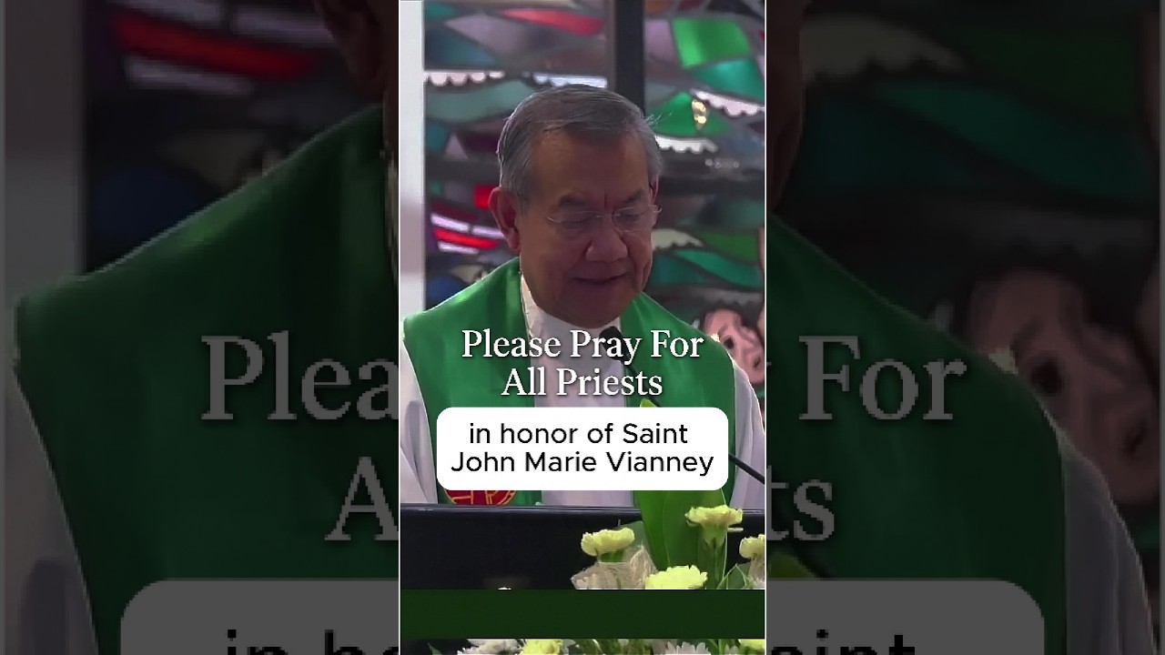 St  John Marie Vianney, Pray For Priests With Heart #frjerryorboshomilytoday cover art