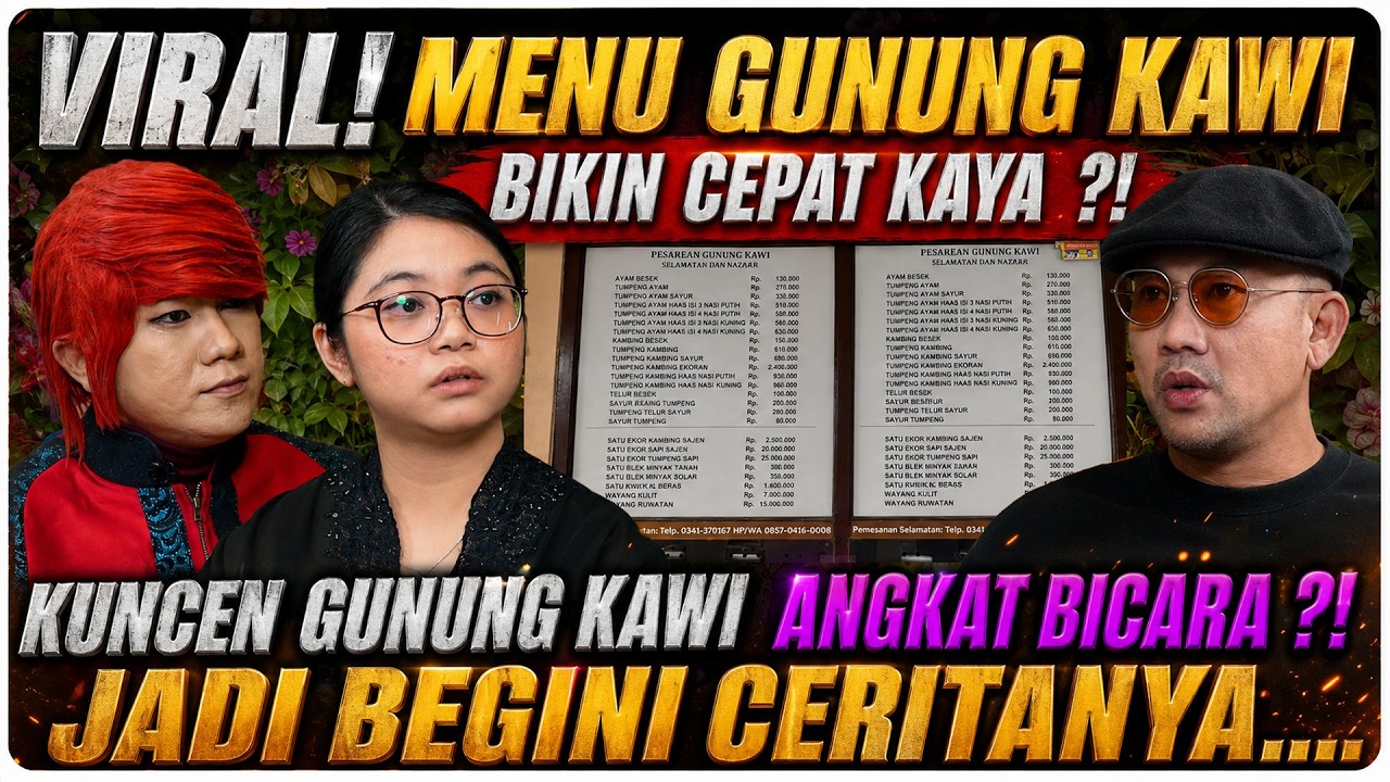 DARI ARTIS SAMPAI ORANG PENTING MERAPAT KE GUNUNG KAWI⁉️ cover art