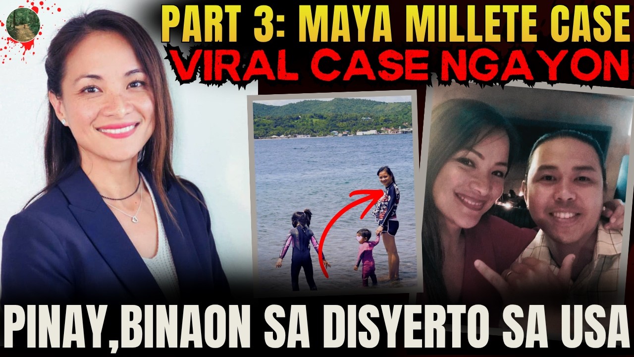 PART 3: MAYA MILLETE CASE,PINAY IBINAON SA DISYERTO SA USA NG MISMONG ASAWA [ Tagalog Crime Story ] cover art