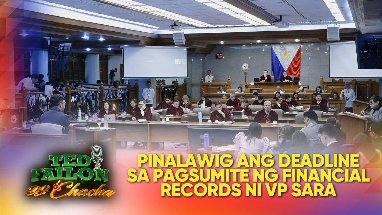 2 bangko, humiling ng palugit para maisumite ang financial records ni VP Sara cover art