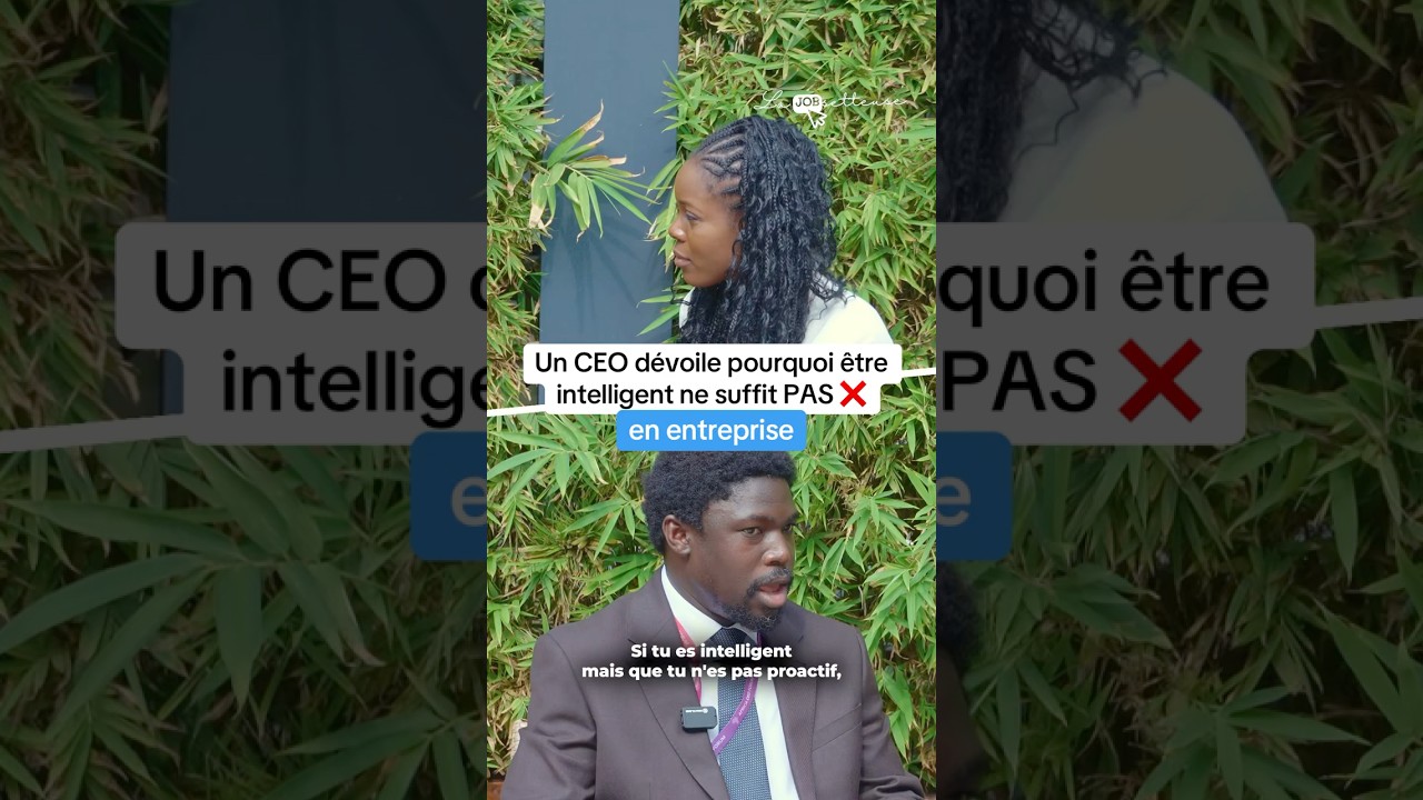 Un CEO dévoile pourquoi ce ne sont pas les plus intelligents qui réussissent en ENTREPRISE‼️#travail cover art