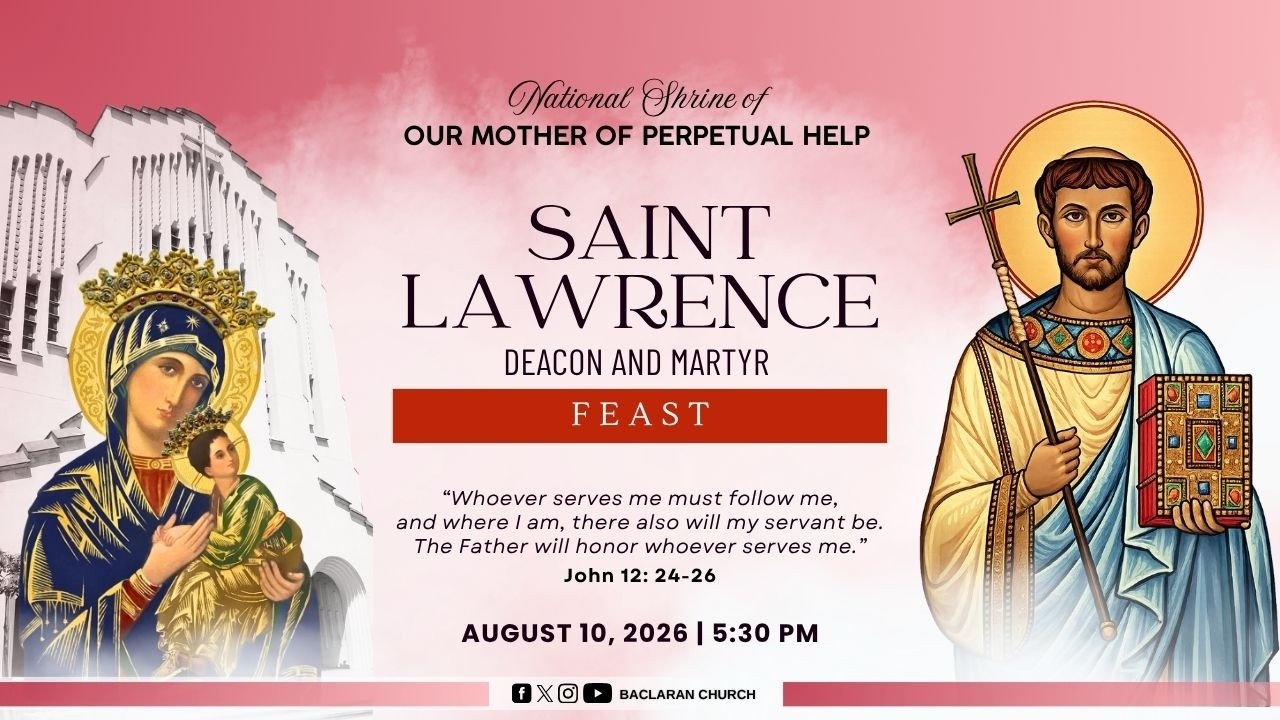 Baclaran Church: Feast of Saint Lawrence, Deacon and Martyr cover art