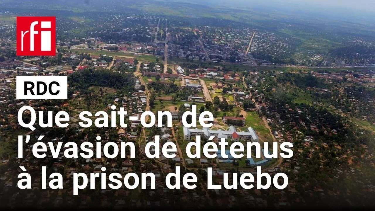 RDC : que sait-on de l’évasion spectaculaire de détenus à la prison de Luebo ? • RFI cover art