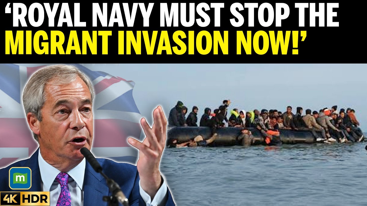 Farage Says Royal Navy Must Stop Migrant Crossings, Blames EU Asylum Plans cover art