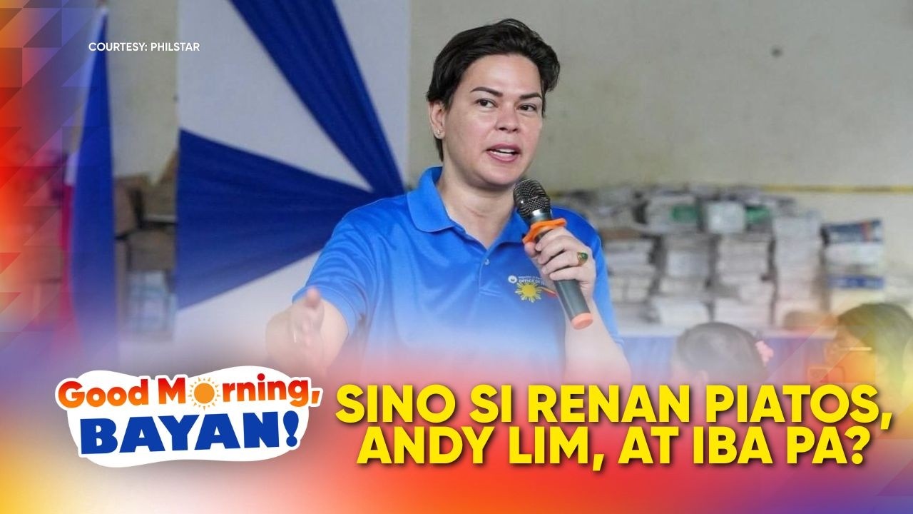Sino sina Renan Piatos, Andy Lim at iba pa? | Good Morning Bayan cover art
