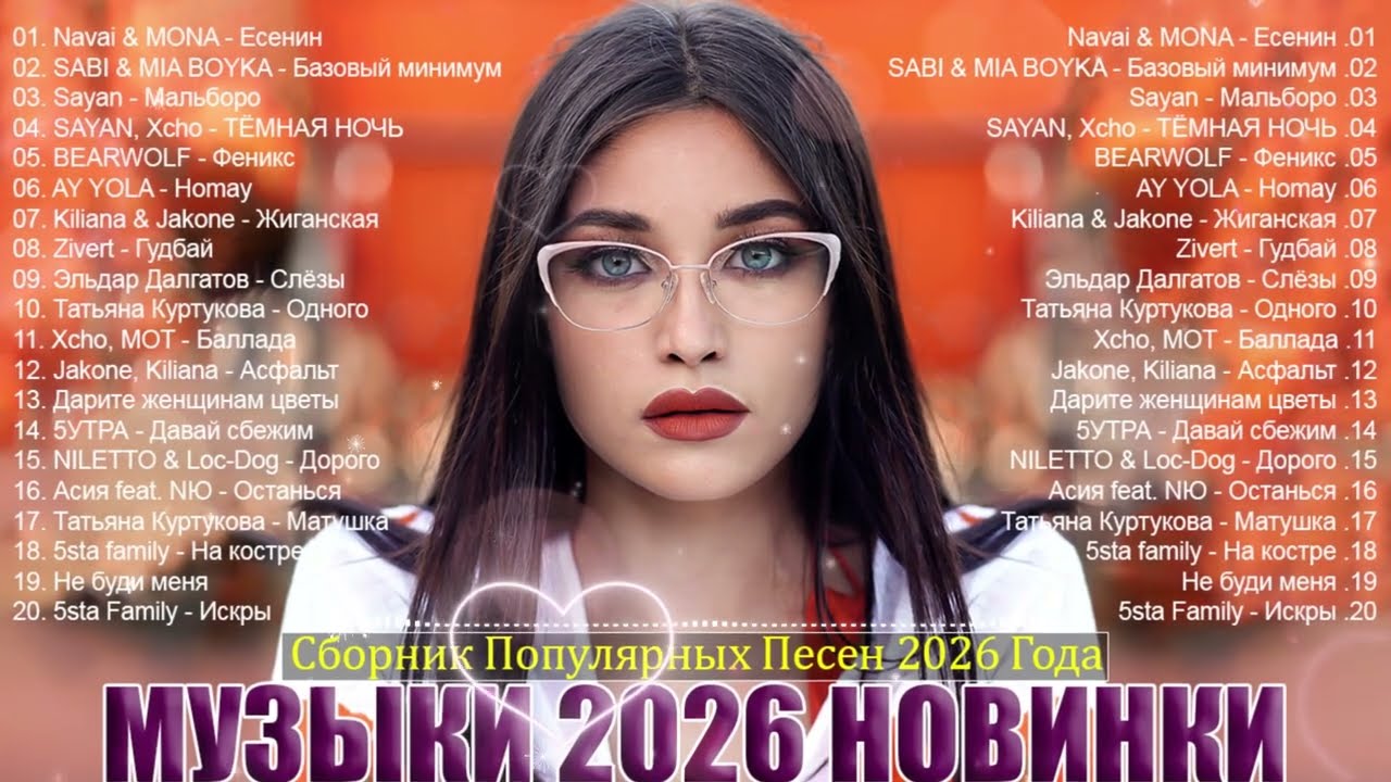 ХИТЫ 2026🎉Музыка в тренде 2026🔥САМЫЕ ЛУЧШИЕ ПЕСНИ 2026🔥Новинки 2026 Музыки🔥 СЛУШАТЬ МУЗЫКУ 2026 cover art