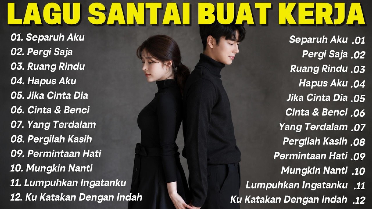Lagu Pop Hits Indonesia Tahun 2000an - Lagu Enak Didengar Saat Santai Buat Kerja || RUANG RINDU cover art