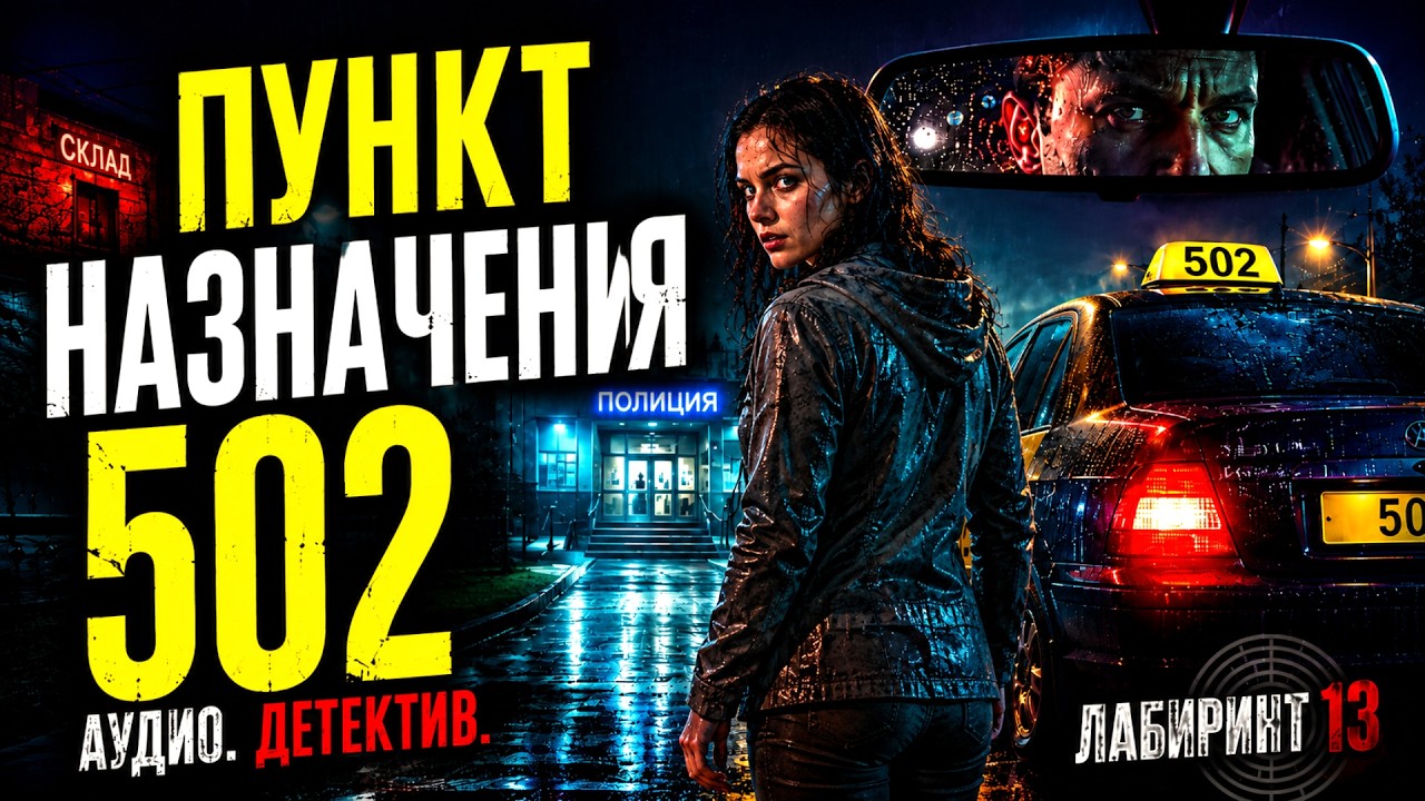 Пункт Назначения 502. 🕵️u200d♀️ Детектив #аудио #тайна #аудиокнига #2026 #лабиринт13 cover art