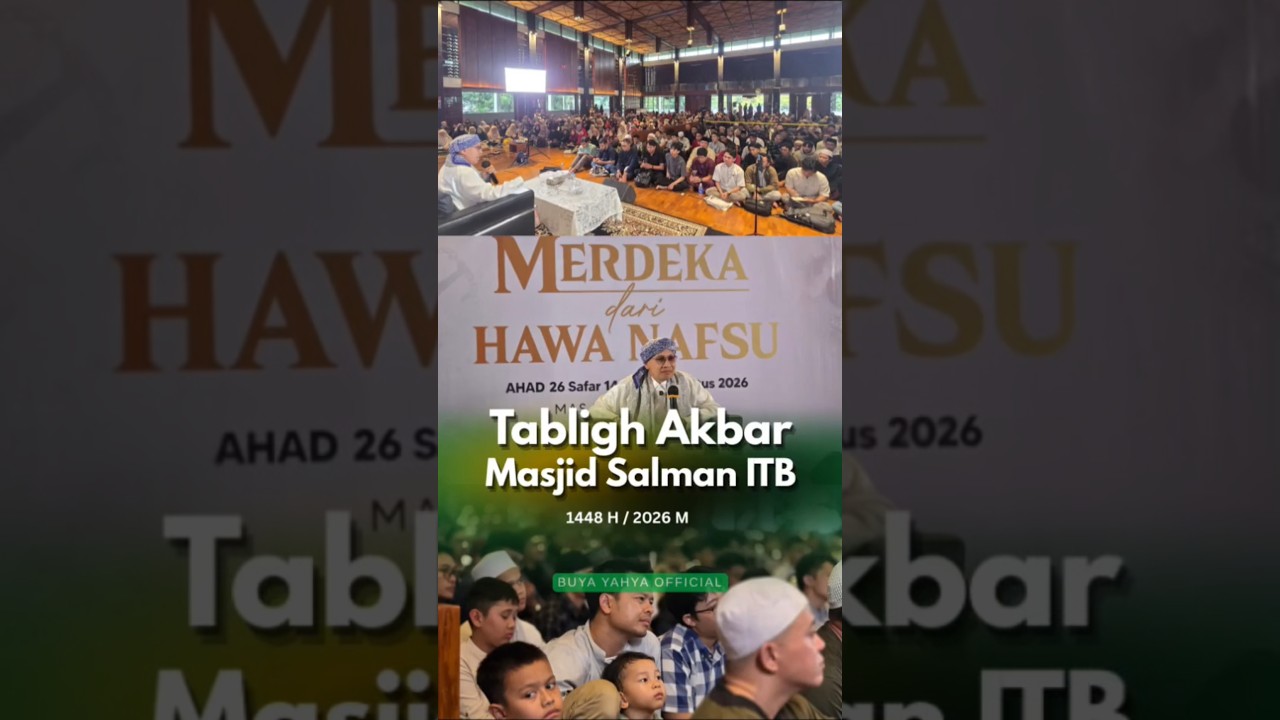 Tabligh Akbar di Masjid Salman ITB - Buya Yahya cover art