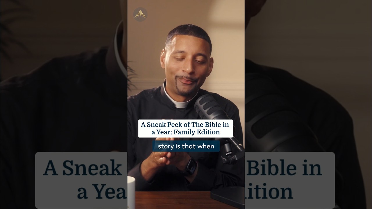 A Sneak Peek of The Bible in a Year: Family Edition cover art