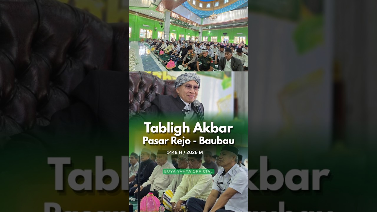 Tabligh Akbar Pasar Rejo - Baubau - Buya Yahya cover art