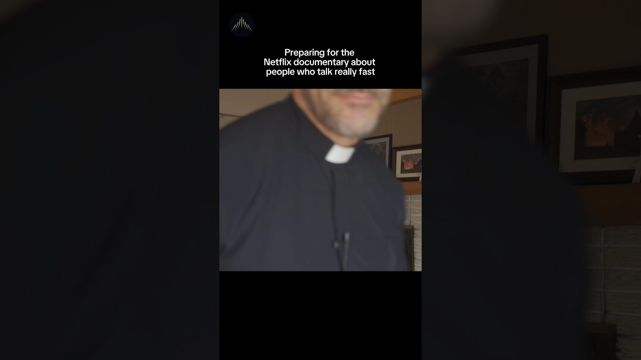 Fr. Mike 🤝 fitting 10 minutes of wisdom into 60 seconds cover art