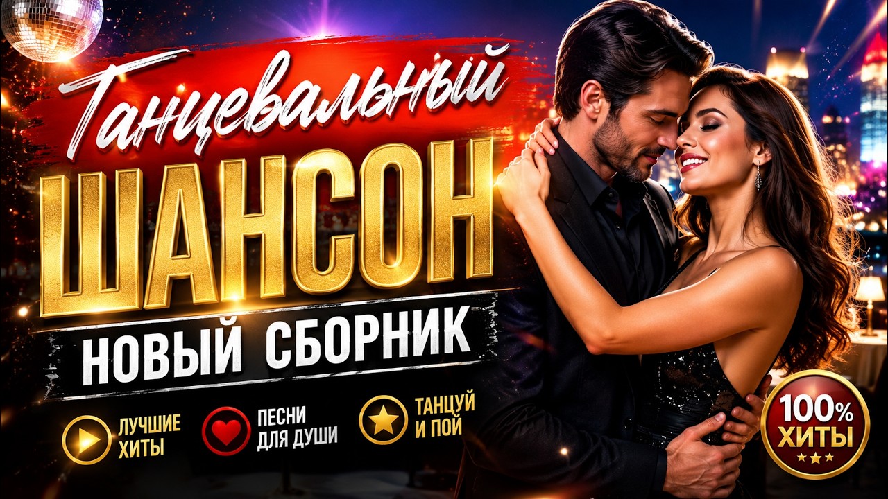 Танцевальный ШАНСОН Новый Сборник 💥 Крутые Хиты Для Хорошего Настроения Кайфуй! cover art