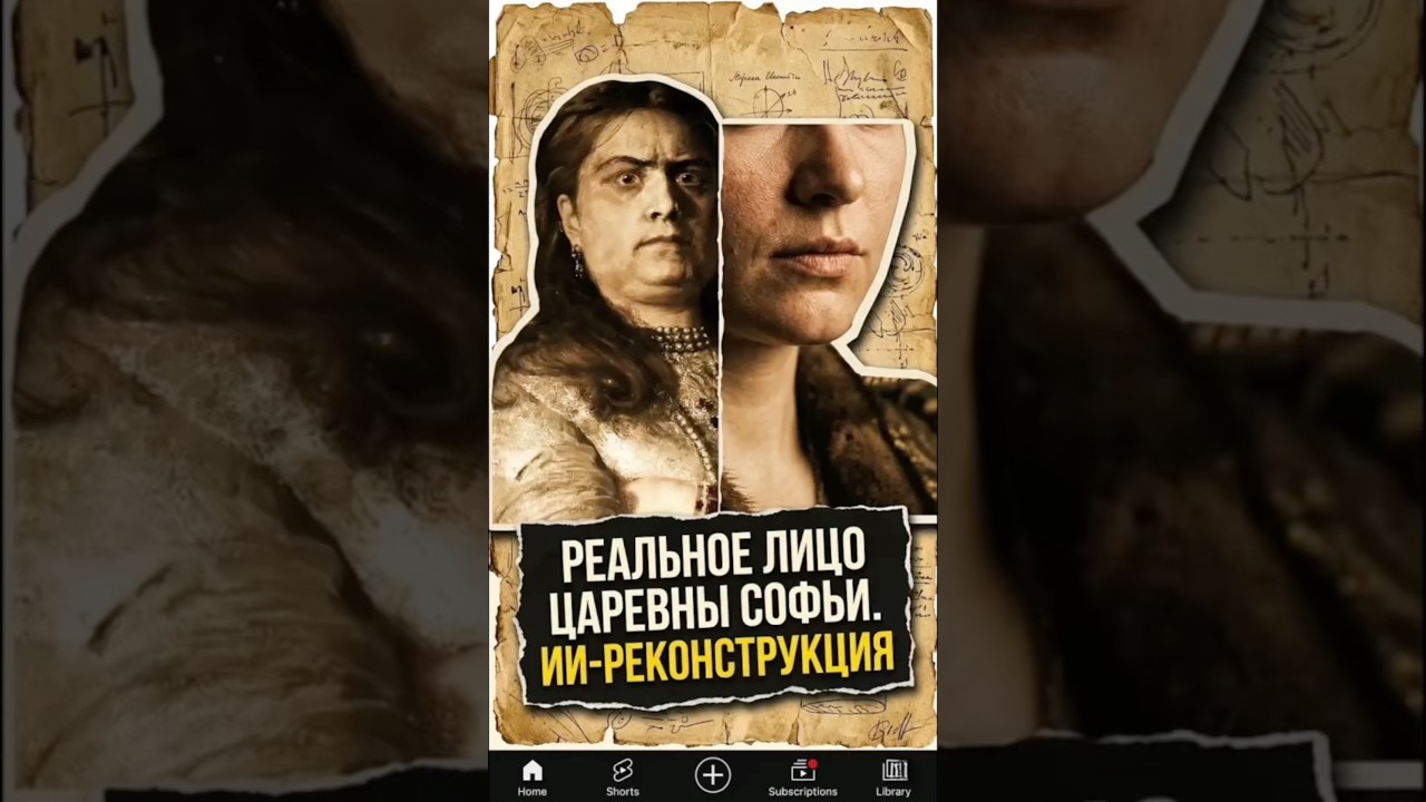 Главный обман в истории.Была ли уродлива Царевна Софья? ИИ-РЕКОНСТРУКЦИЯ разоблачает  #история #ии cover art
