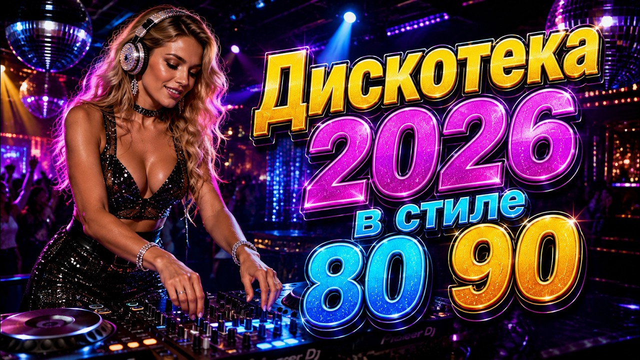 🚗 Музыка в Машину 2026 • Лучшие Хиты Euro Disco 80–90х — Night Drive Mix Для Автомобиля и Души cover art