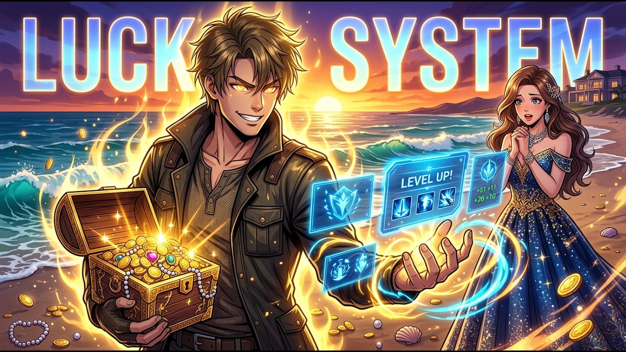 Lucky System Makes Him Rich Just by Beachcombing—He Even Scored a Wealthy Heiress as His Wife! cover art