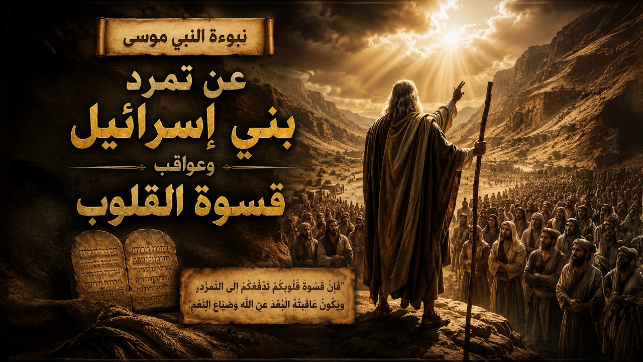 نبوءة النبي موسى عن تمرد بني إسرائيل وعواقب قسوة القلوب | في المرآة cover art