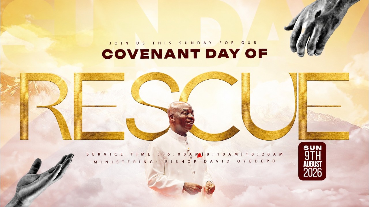 COVENANT DAY OF RESCUE SERVICE | 9, AUGUST 2026 | FAITH TABERNACLE OTA cover art