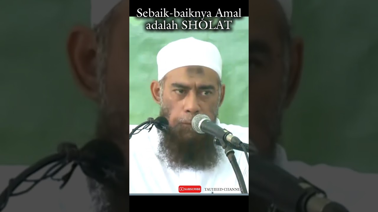 Sebaik Baiknya Amal adalah Sholat - Ustad Yazid bin Abdul Qadir Jawas Rahimahullahu Ta'ala. #rodja cover art