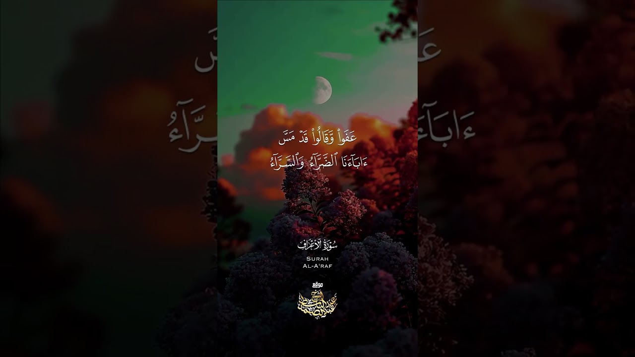 { ثُمَّ بَدَّلْنَا مَكَانَ السَّيِّئَةِ الْحَسَنَةَ حَتَّى عَفَوْا } cover art
