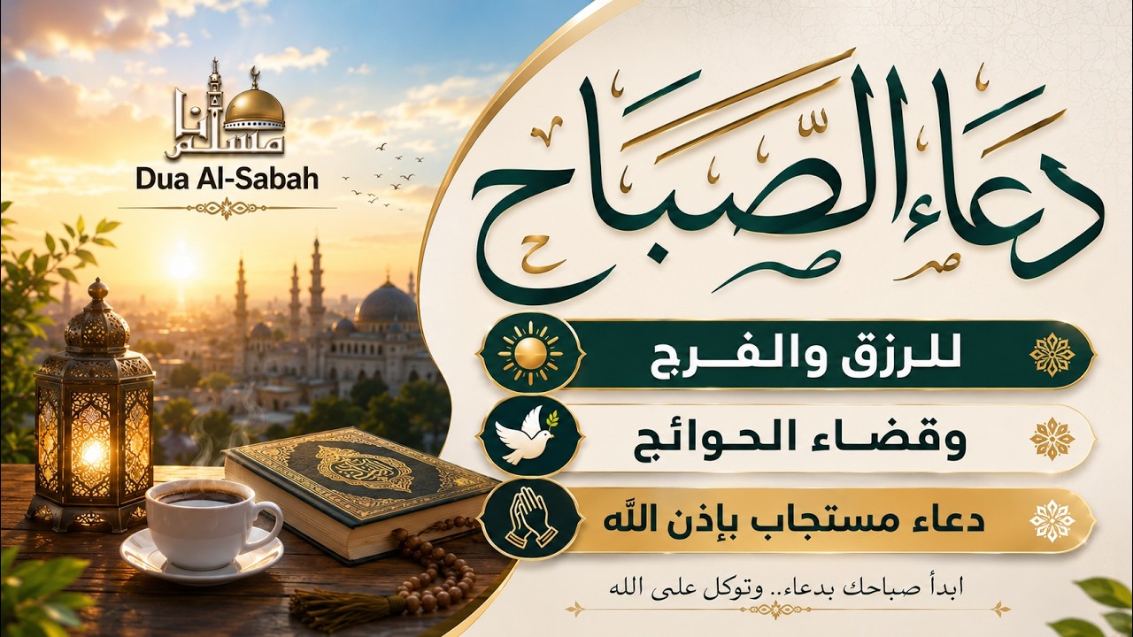 دعاء الصباح ☀️ | ابدأ صباحك بذكر الله ودعاء الرزق والخير والبركة | Morning Dua cover art