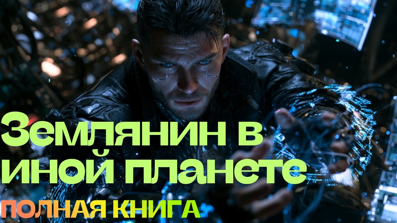 ЗЕМЛЯНИН В ИНОЙ ПЛАНЕТЕ | ПОЛНАЯ АУДИОКНИГА #попаданец #фантастика #фэнтези cover art