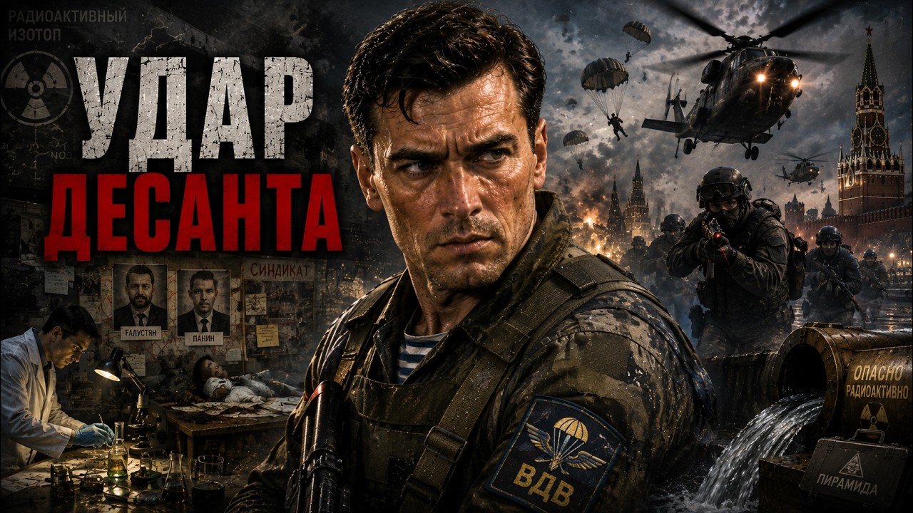 📖 Аудиокнига полная : " УДАР ДЕСАНТА " Военные Истории / Реальные События👍 cover art