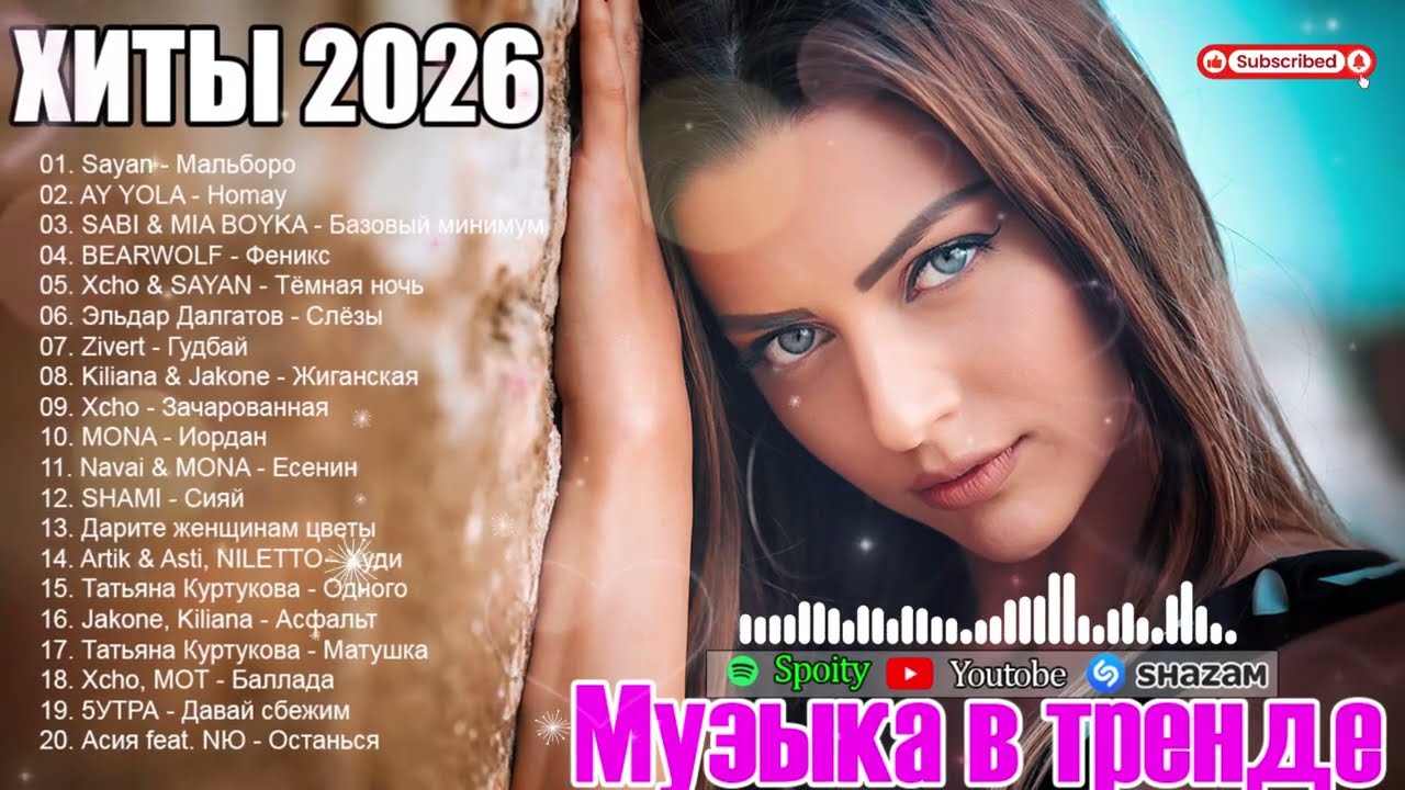 ХИТЫ 2026🎉Музыка в тренде 2026🔥САМЫЕ ЛУЧШИЕ ПЕСНИ 2026🔥Лучшие песни 2026🔥 Новинки 2026 Музыки cover art