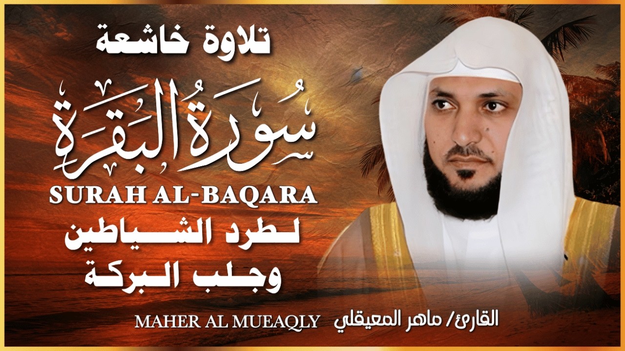 الشيخ ماهر المعيقلي  سورة البقرة  النسخة الأصلية  Surat Albaqra Official Audio cover art