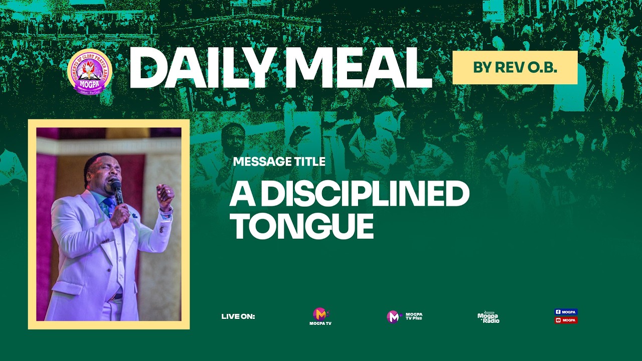 A DISCIPLINED TONGUE cover art