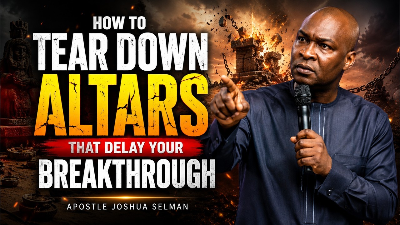 How To Tear Down Altars That Delay Your Breakthrough | Apostle Joshua Selman cover art