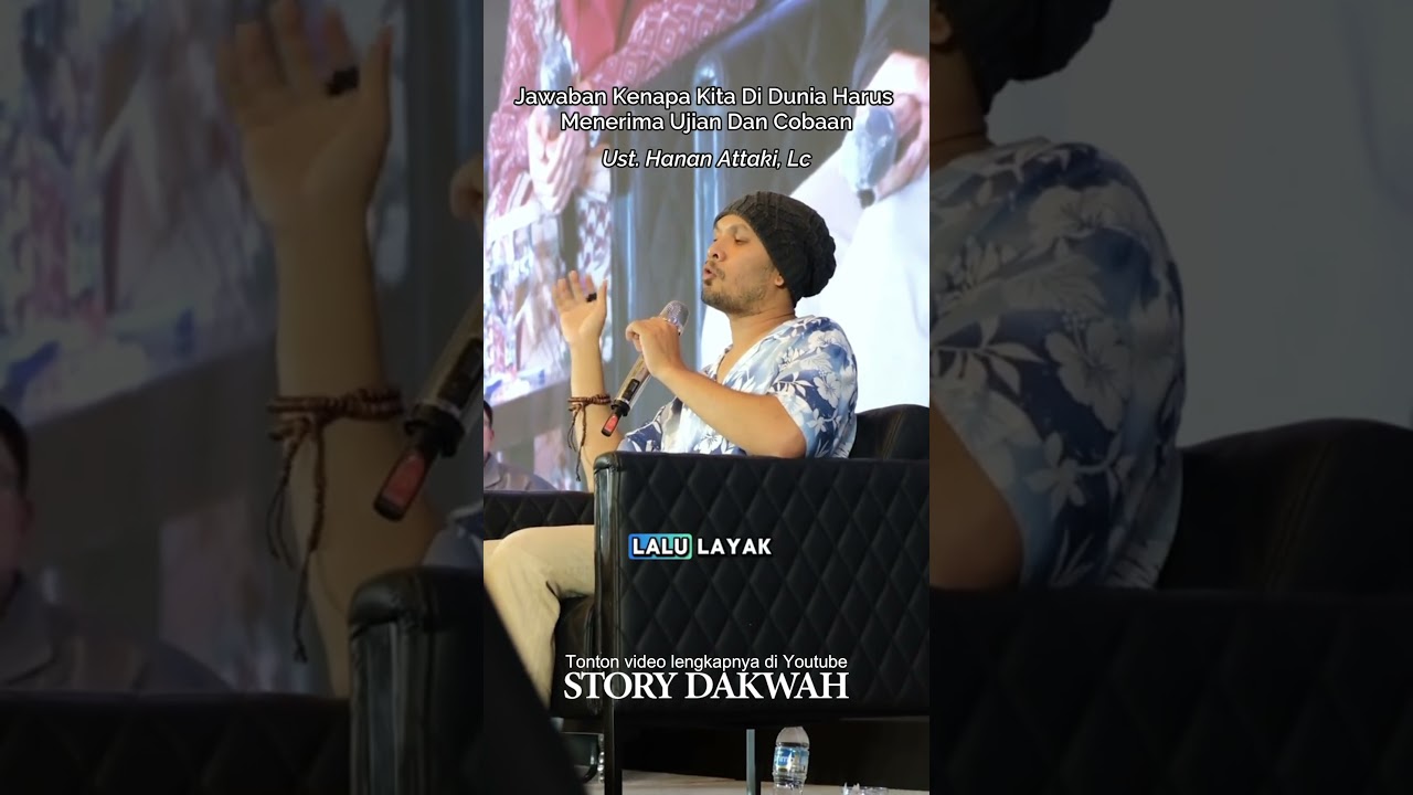 Jawaban Kenapa Kita Di Dunia Harus Menerima Ujian Dan Cobaan #shorts #ustadzhananattaki #curhat #qna cover art