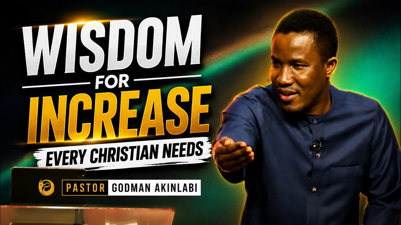 Wisdom For Increase | Biblical Principles for Financial Growth | Pastor Godman Akinlabi cover art