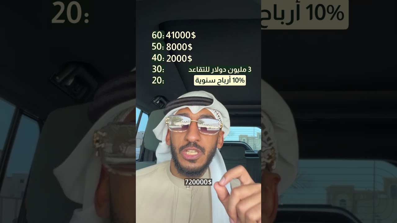 كم تحتاج تستثمر شهريًا لتصل إلى 3 ملايين دولار؟ cover art