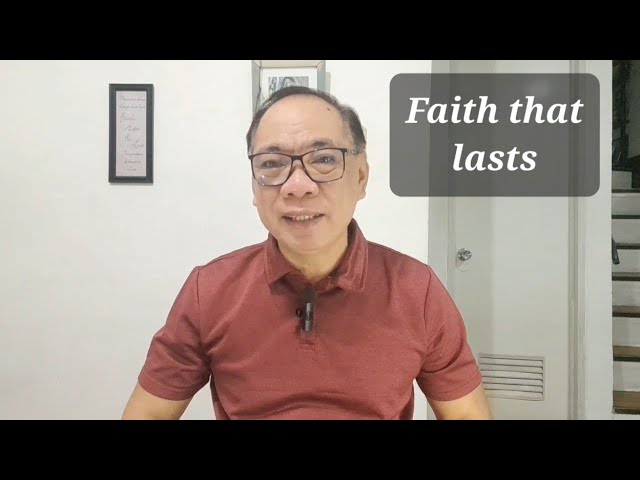 Daily Devotions in Tagalog: Faith that Lasts cover art