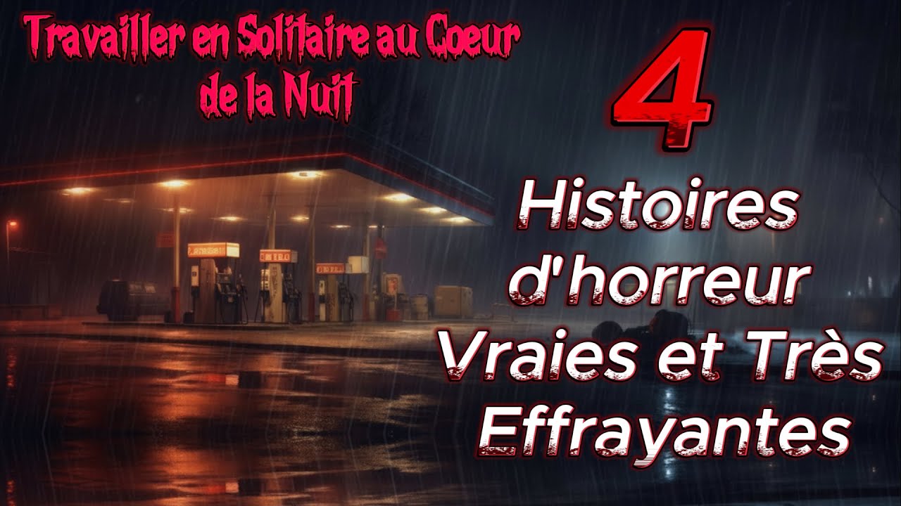 4 Histoires d'horreur Vraies | Travailler en solitaire au cœur de la nuit cover art