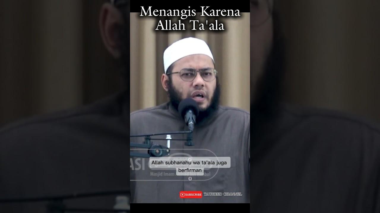 Ustadz Fathi Jawas Hafidzahullahu - Kajian Sunnah - Menangis Karena Allah #dakwahsalaf #dakwahislam cover art