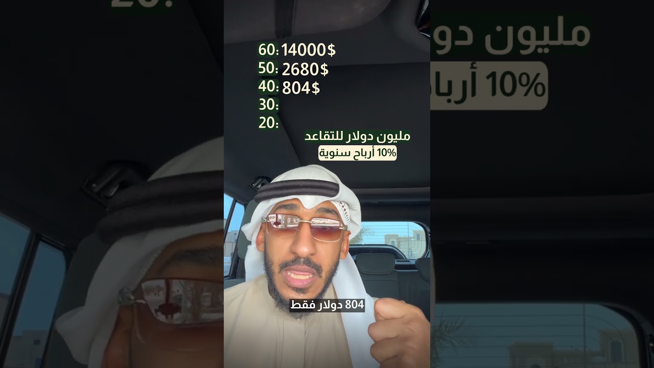 كم تحتاج تستثمر شهريًا لتصل إلى مليون دولار؟ cover art